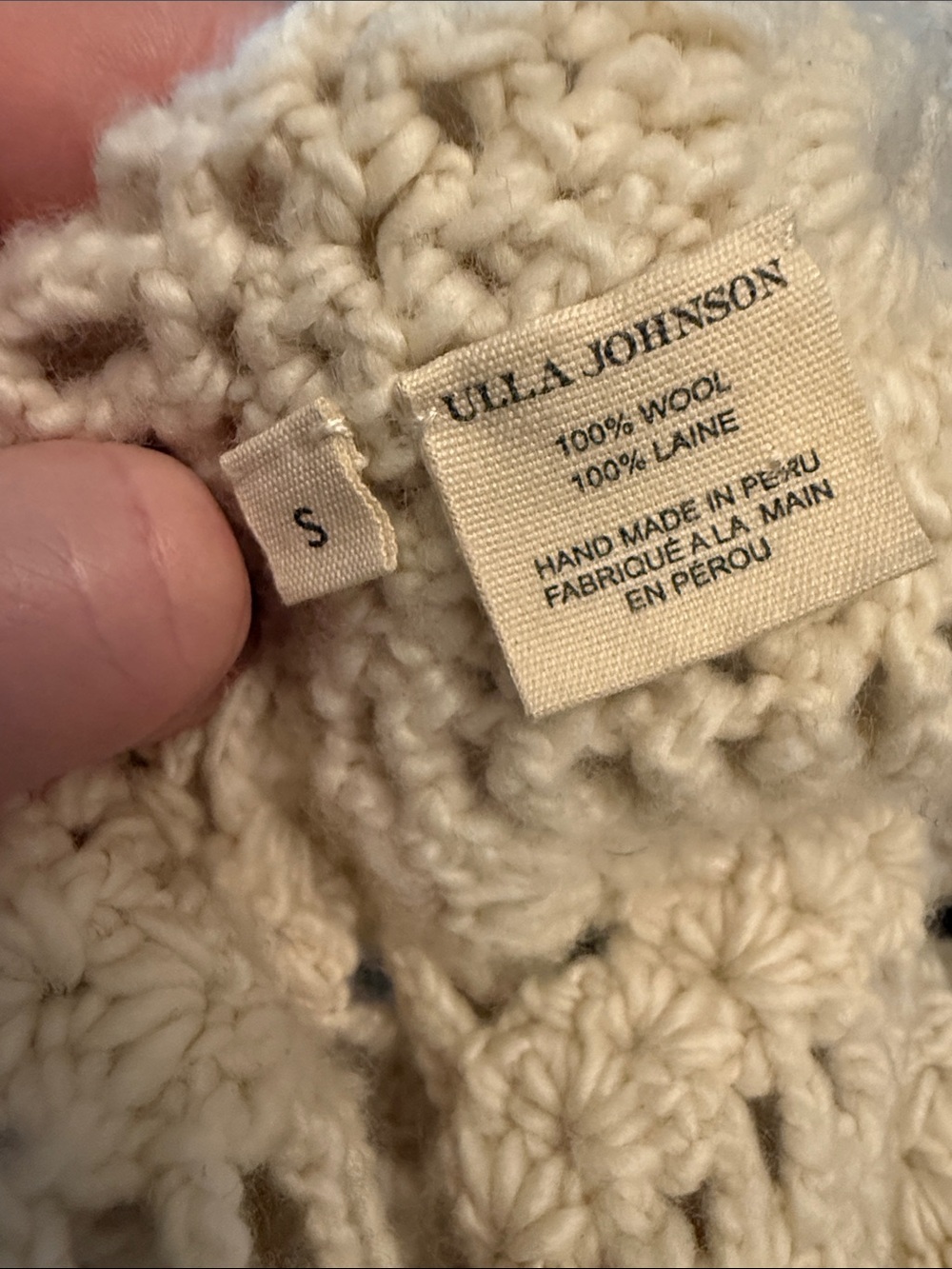Ulla Johnson Alexis Crocheted Wool Maxi Dress - Picture 12 of 15